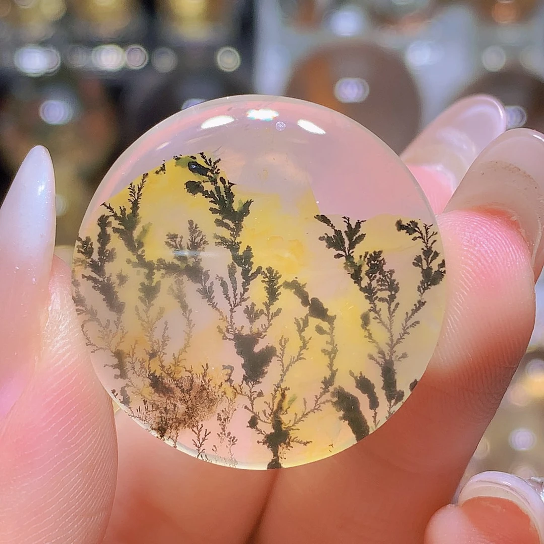 银S925镀金镶嵌珠宝半成品水晶吊坠