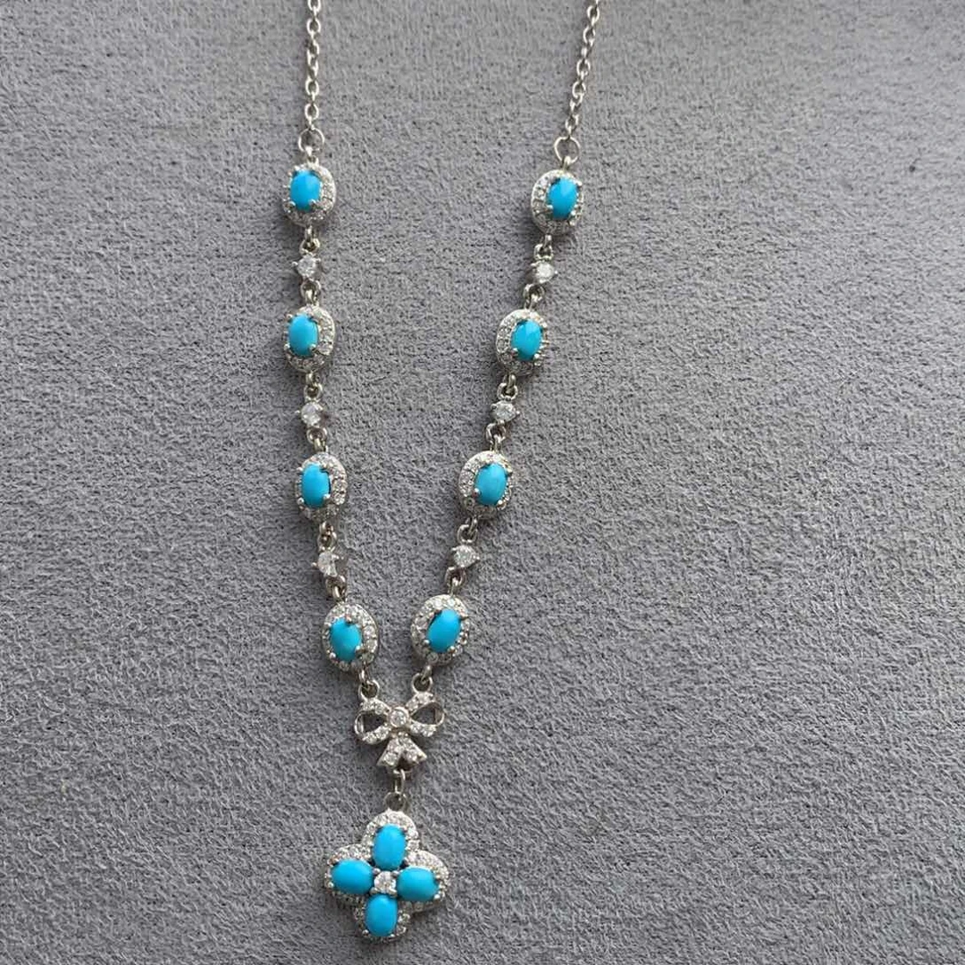 未镶嵌绿松石项链