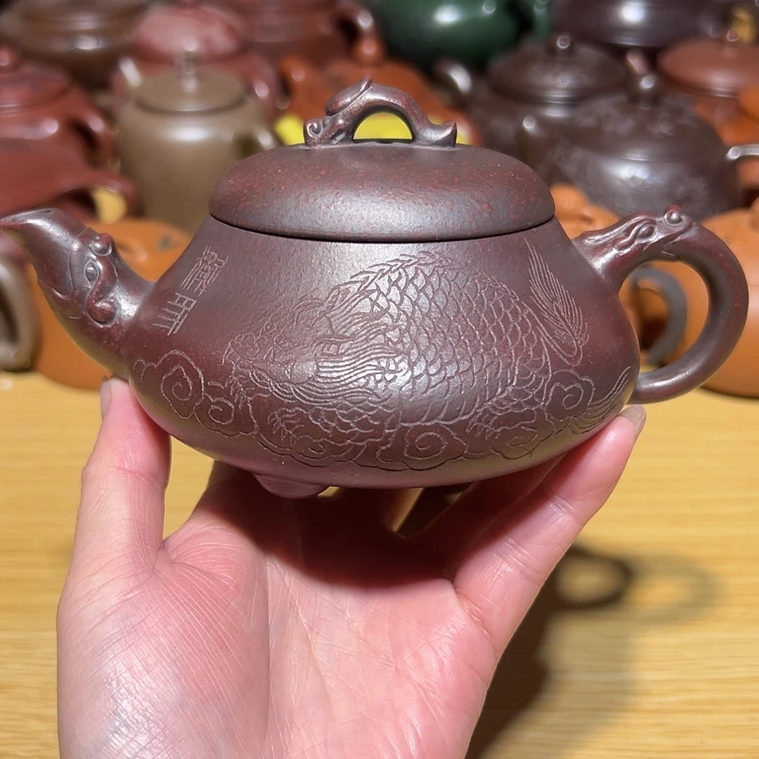 茶壶紫砂宜兴紫砂原矿紫砂250