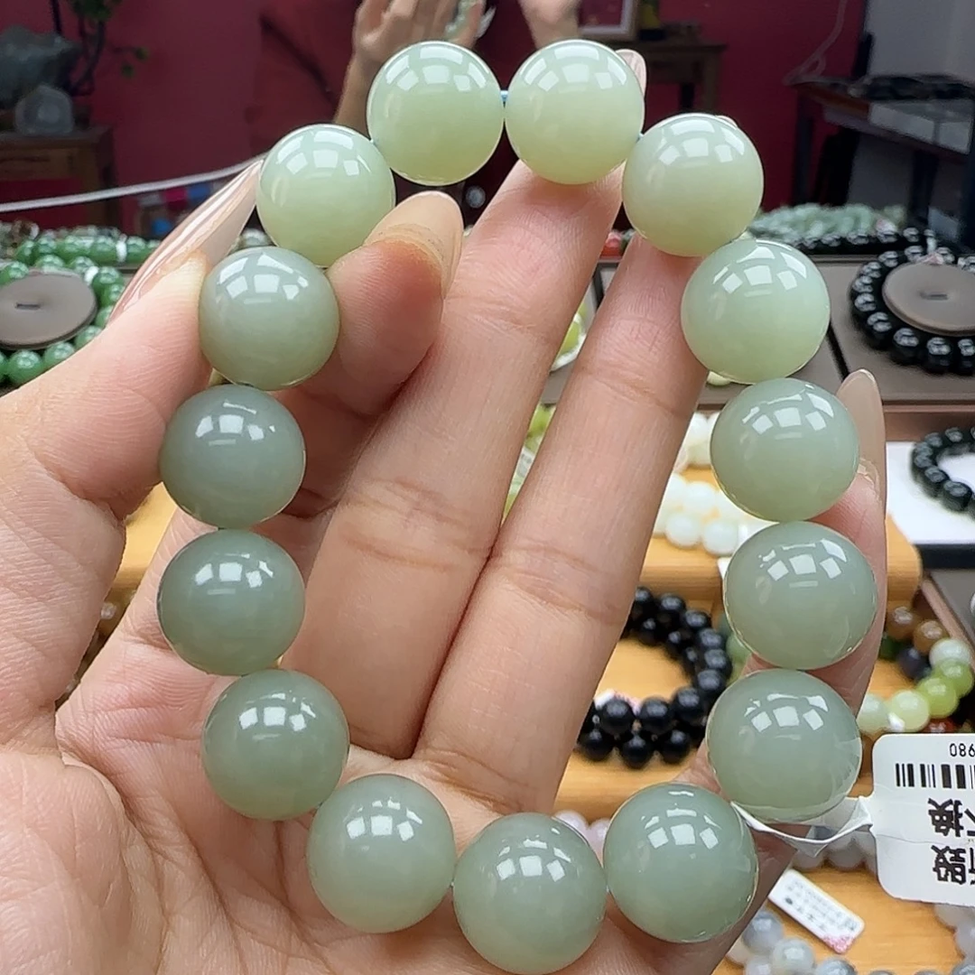 和田玉未镶嵌手串