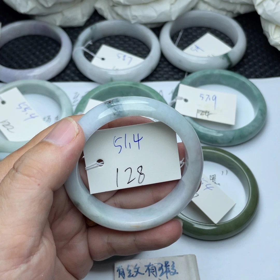 未镶嵌手镯翡翠翡翠手镯128