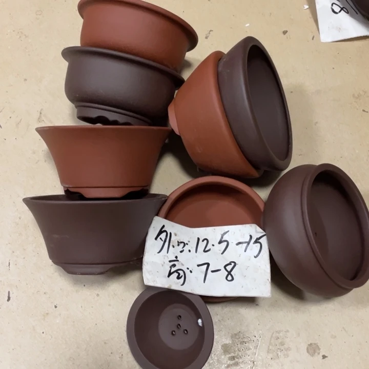 紫砂花盆花盆紫砂