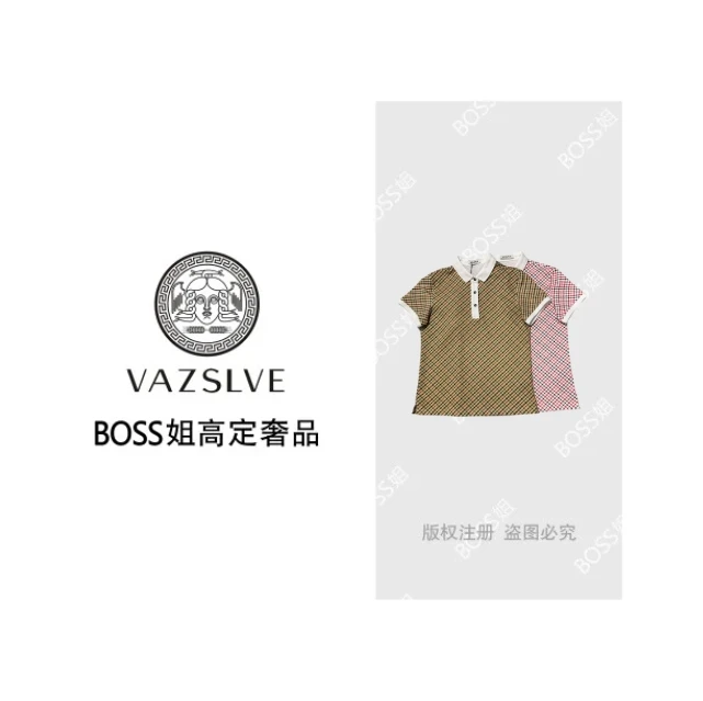 【VAZSLVE/原创设计】时尚休闲百搭简约短袖POLO衫轻奢高档潮流3639