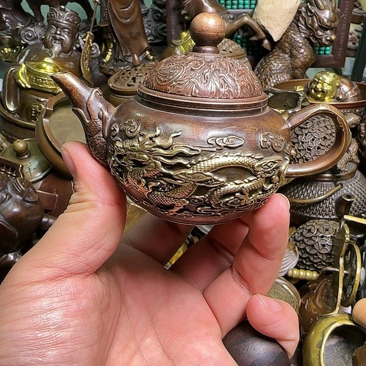 铜器办公室茶室摆件