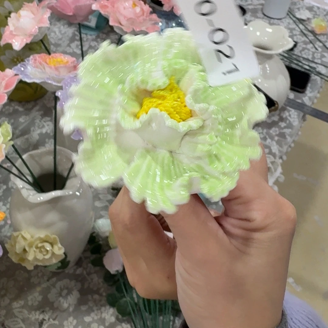 陶瓷花拍满20元发货，退款拉黑
