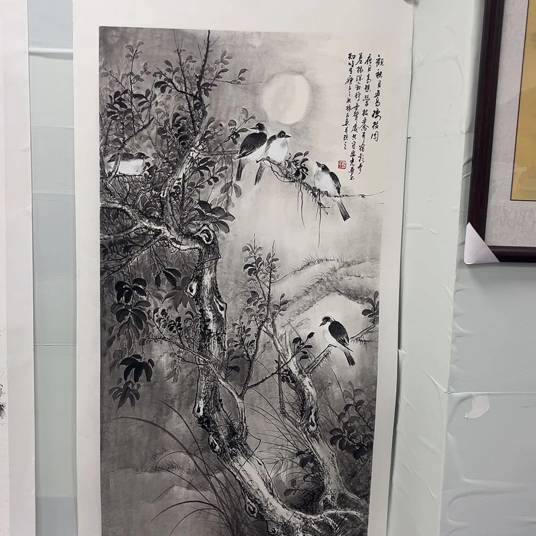 国画宣纸国画纯手绘作品