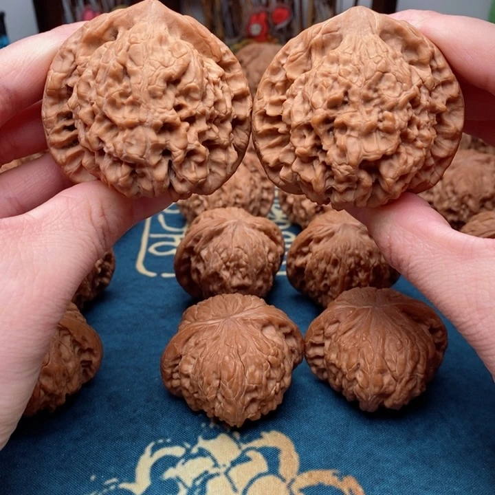 文玩核桃把件官帽53