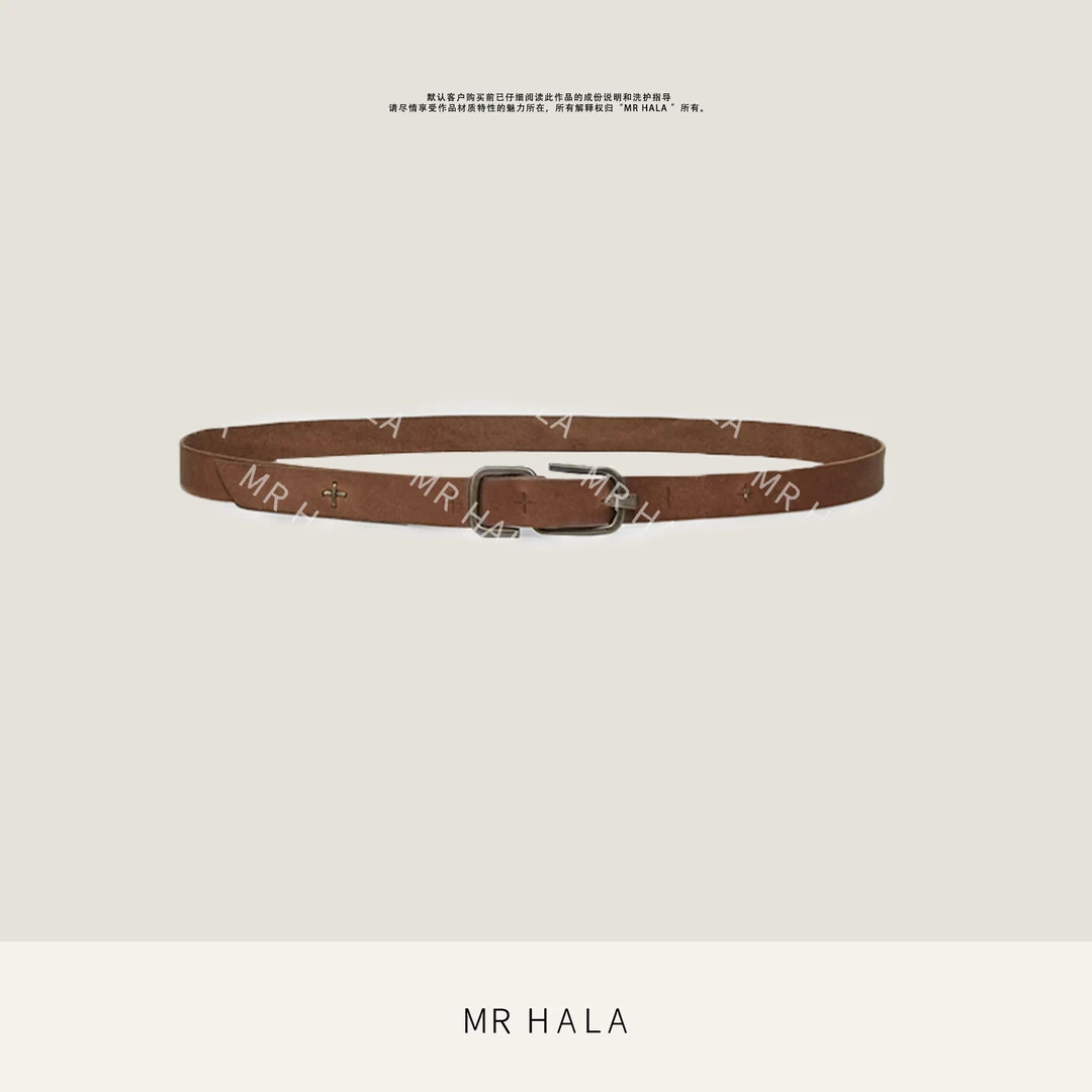 MRHALA 调性款质感百搭真皮皮带 LP60110
