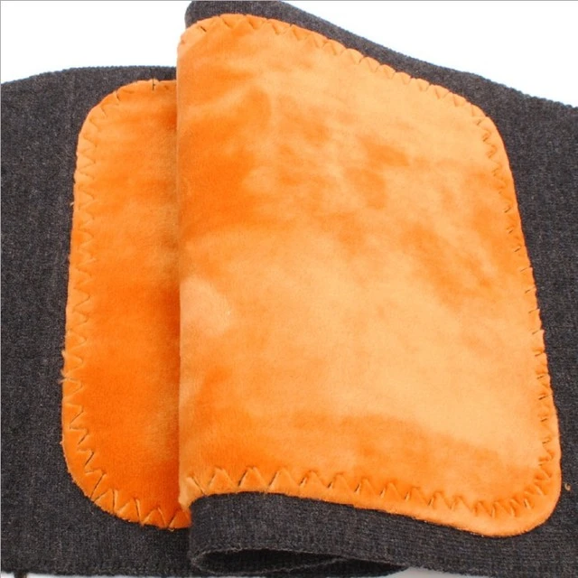 羊羔绒保暖护腰带男暖胃加绒加厚女暖肚腰部防寒中厚通用秋冬保暖