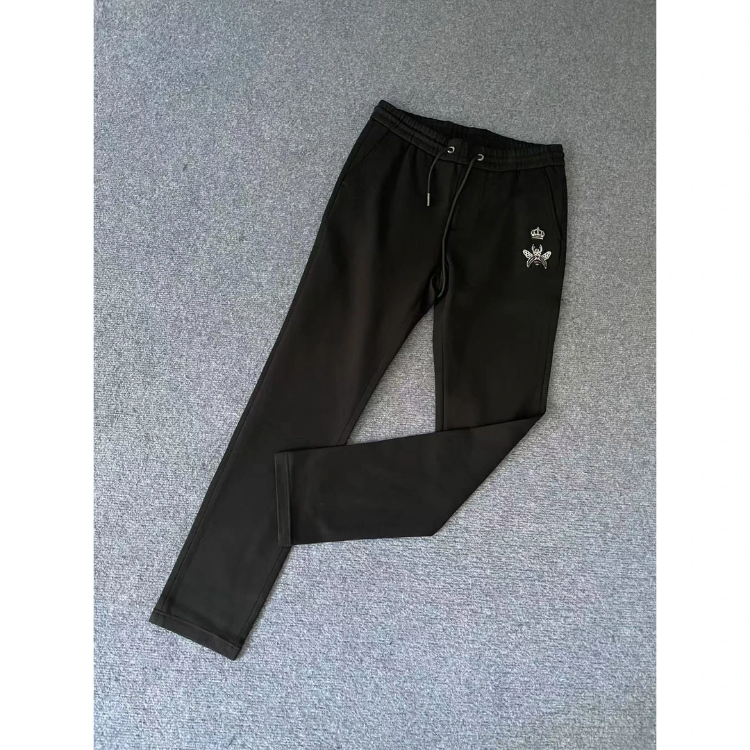 ku626男士秋冬厚款黑色百搭轻奢休闲裤