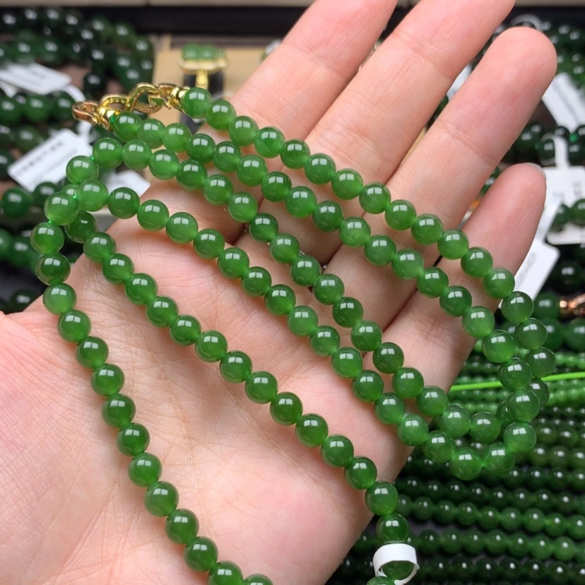 【闪购商品】颈饰未镶嵌和田玉（碧玉）小*