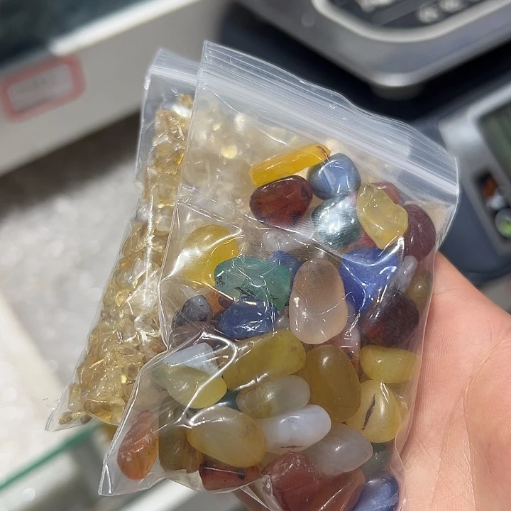水晶珠宝半成品未镶嵌A****天摆件