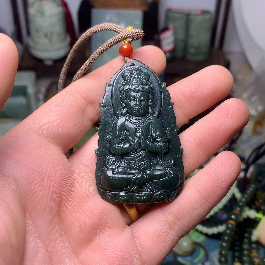 颈饰未镶嵌和田玉