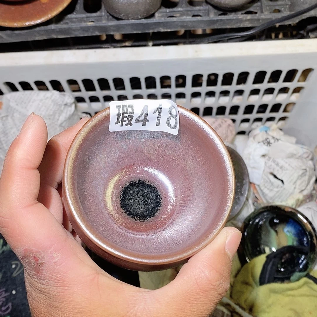 茶盏微瑕建盏主人杯子