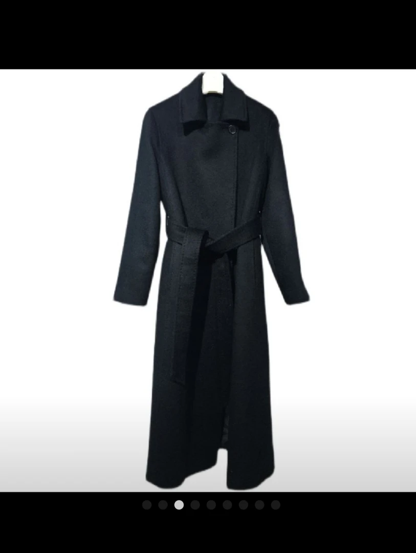 鄂尔多斯市原产地长款羊绒大衣百分百山羊绒