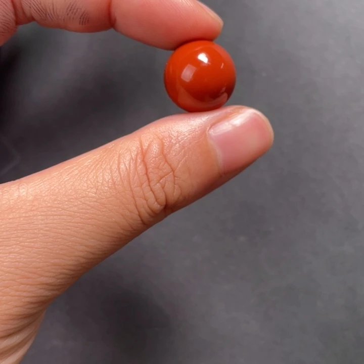 南红玛瑙未镶嵌尺寸14毫米