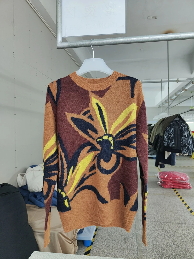 最最经典提花毛衣