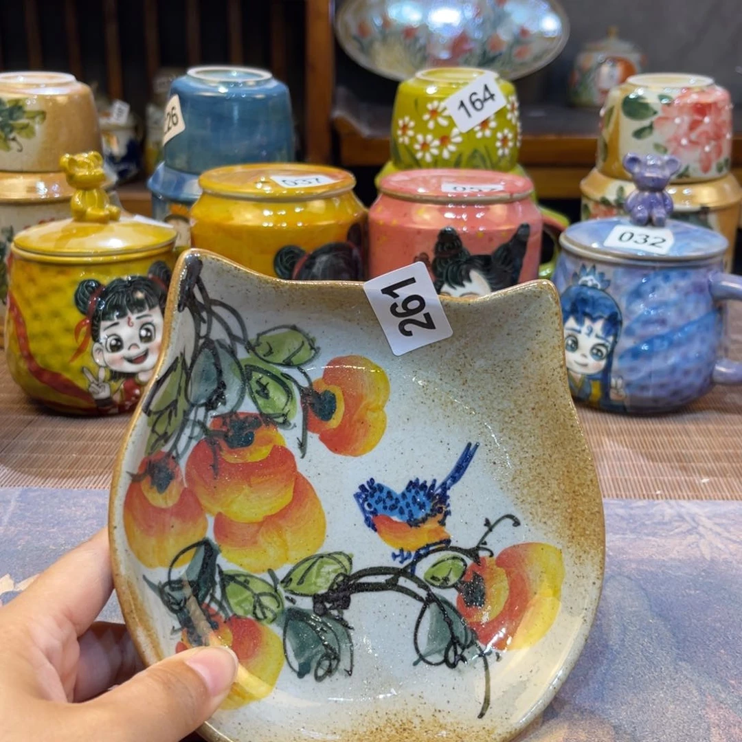 瓷片景德镇手工制作