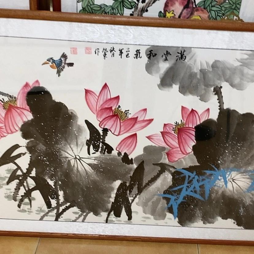 【闪购商品】国画手绘国画带框