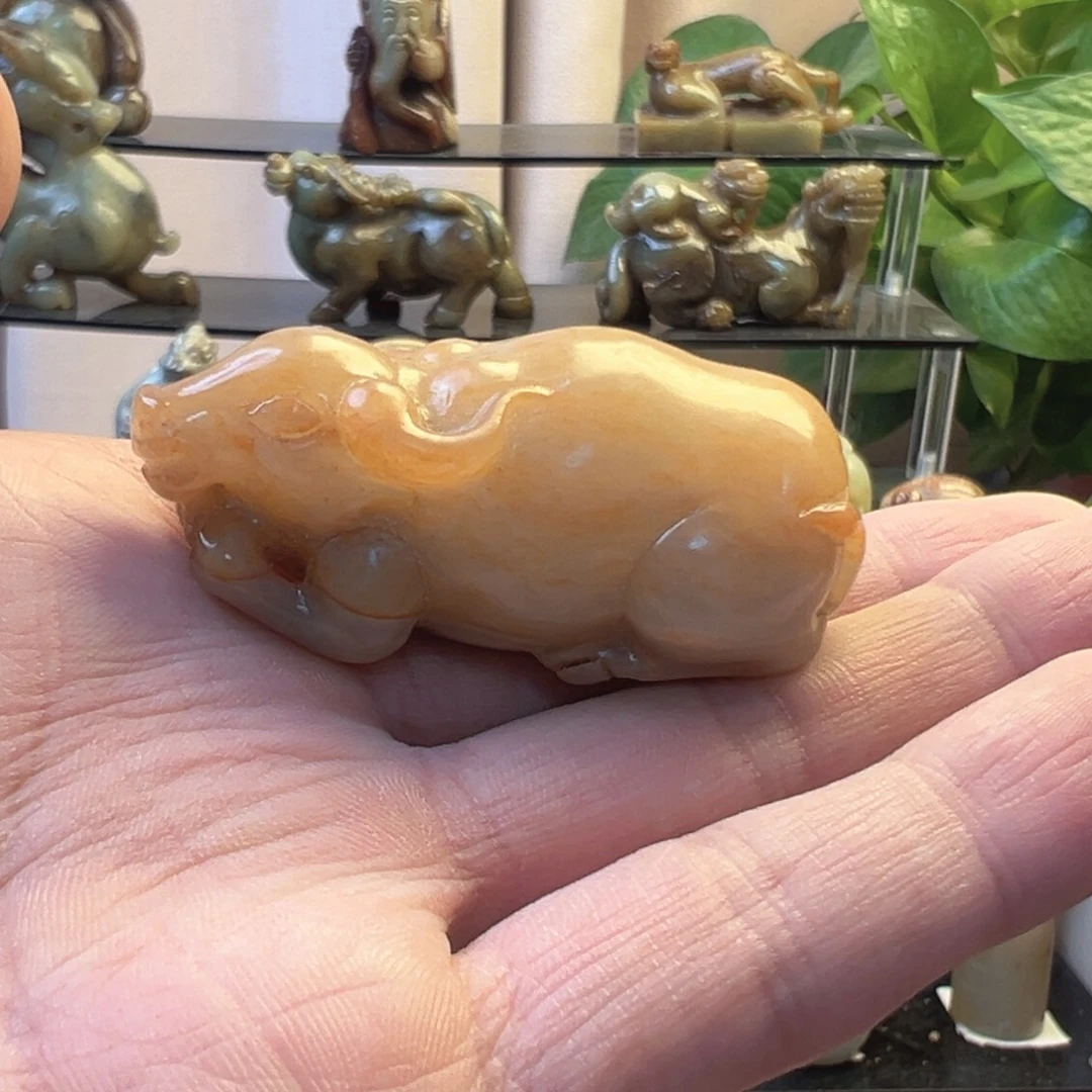 和田玉（糖玉）未镶嵌挂件