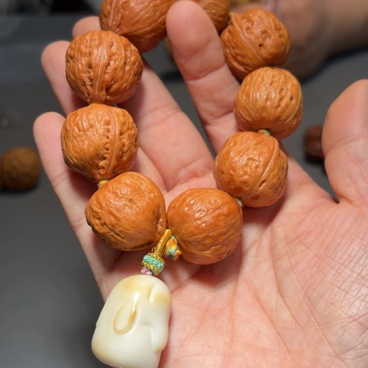 吊坠文玩核桃苹果园7491