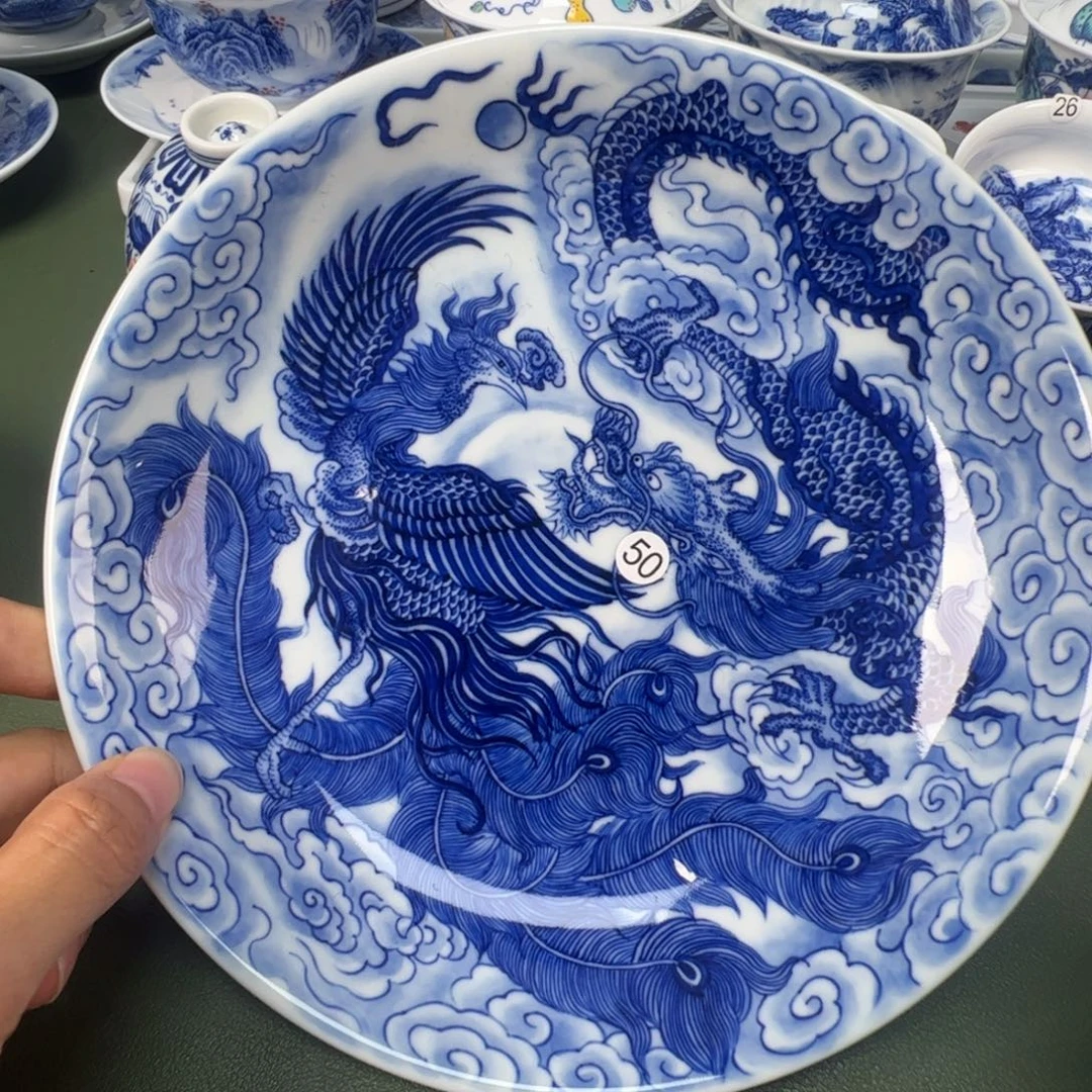 景德镇纯手工纯手绘茶具木木50