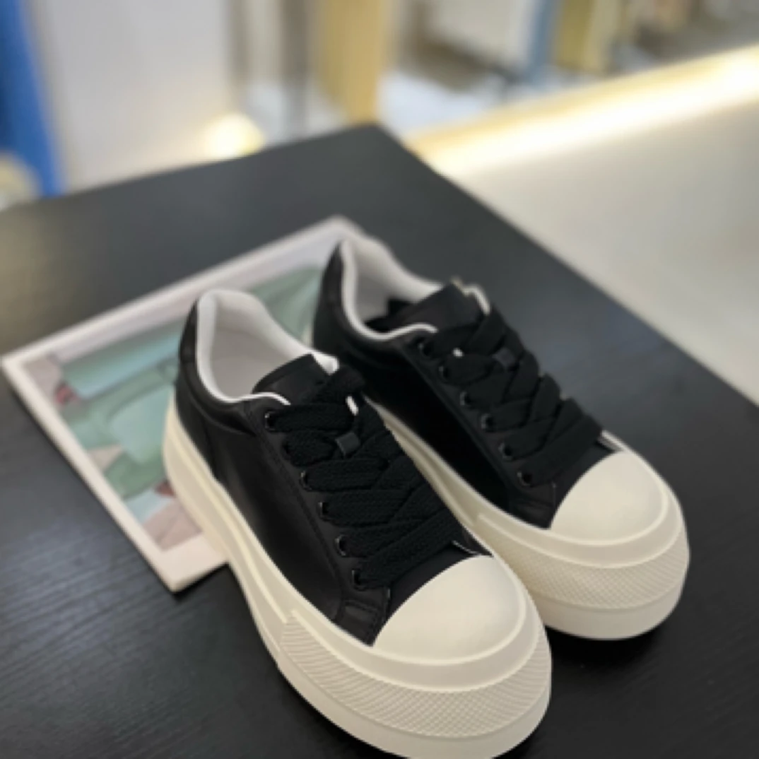 深呼吸透气系带夏季低帮休闲厚底休闲鞋12326