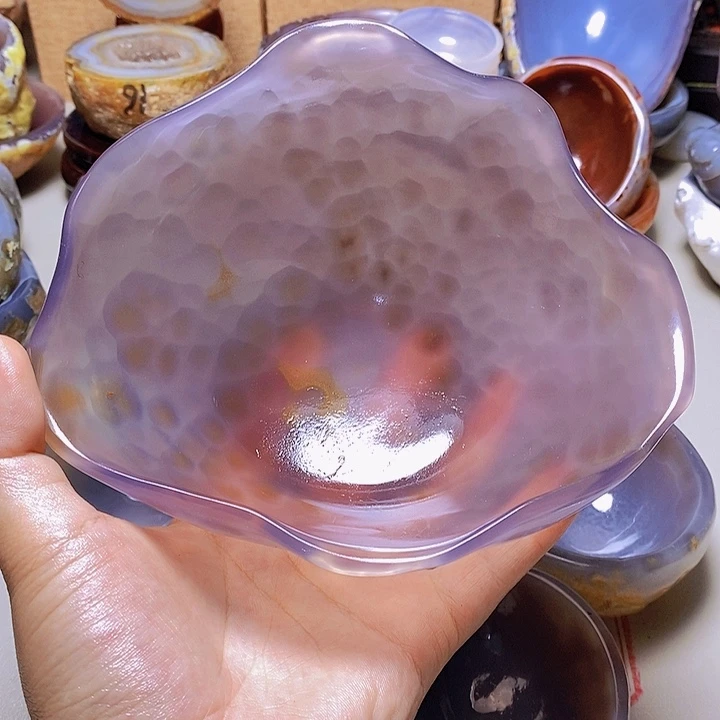 ****紫玛瑙/玉髓，未镶嵌