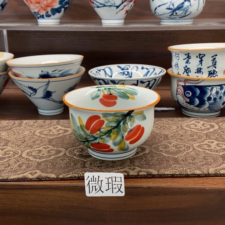 釉下老陶泥手工绘制