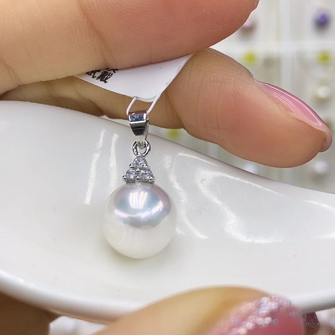 未镶嵌海水珍珠吊坠(赠链)