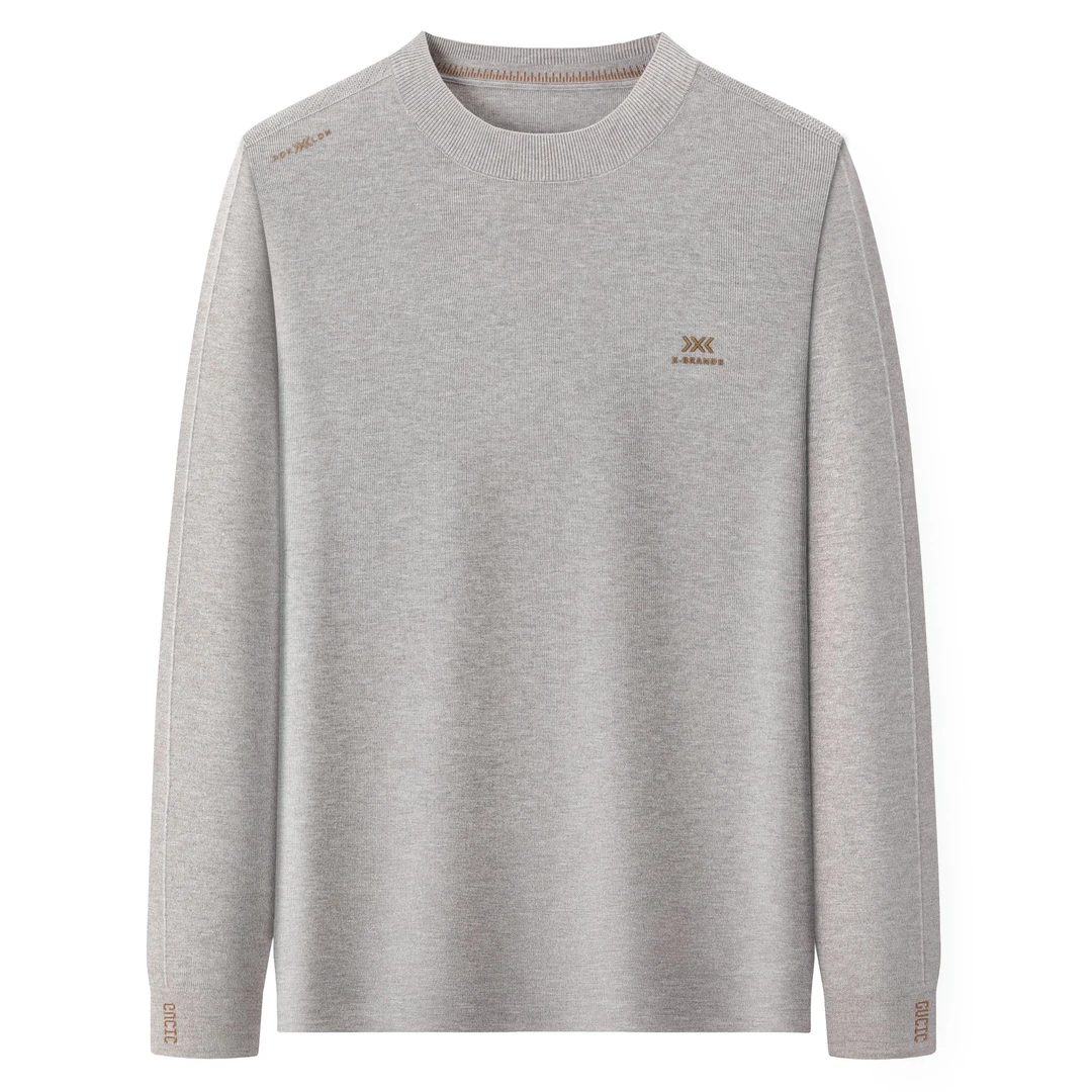 【品牌同款】2025品牌撤柜新款时尚秋冬休闲百搭上衣男士透气长袖