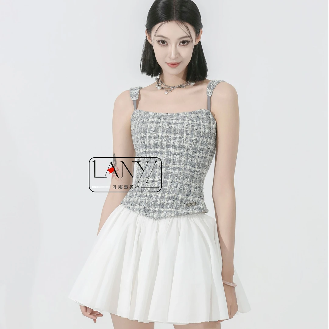 LANYI岚怡壹白鸟冰河气质修身鱼骨胸衣（仅胸衣不含其它）