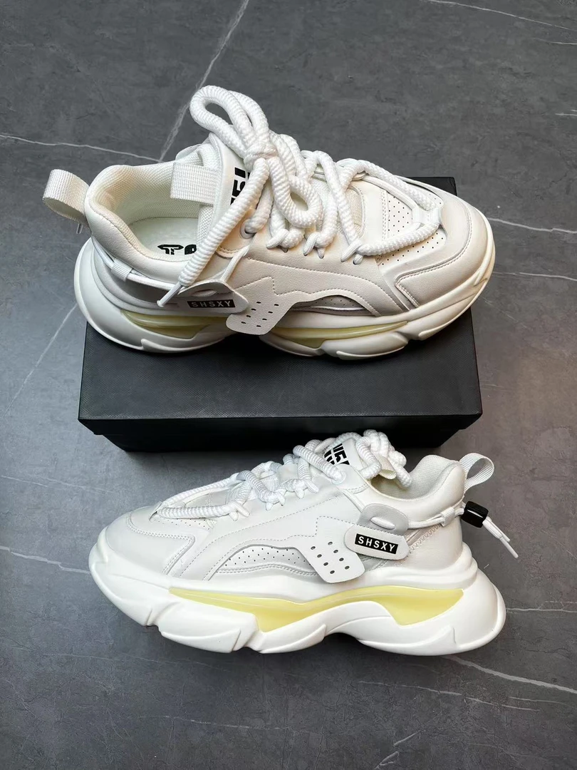 23296高级感老爹鞋男超火厚底轻便透气运动休闲鞋