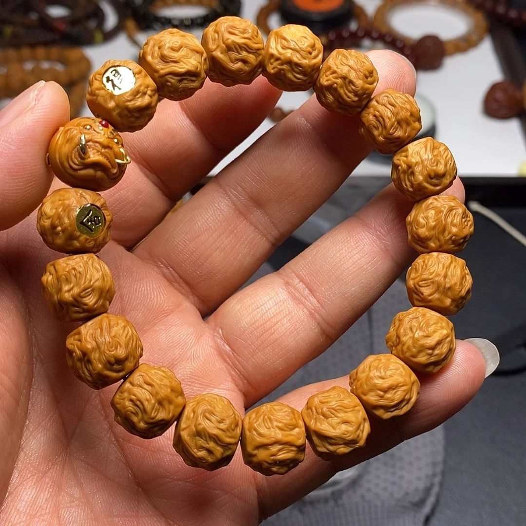 猴头核桃手串全品13-14龙蛇之变高配25号