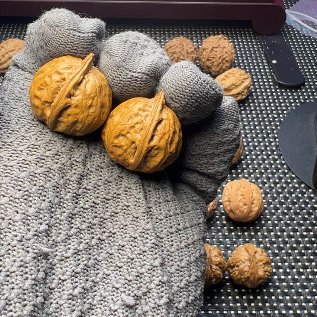 把件文玩核桃小馒头