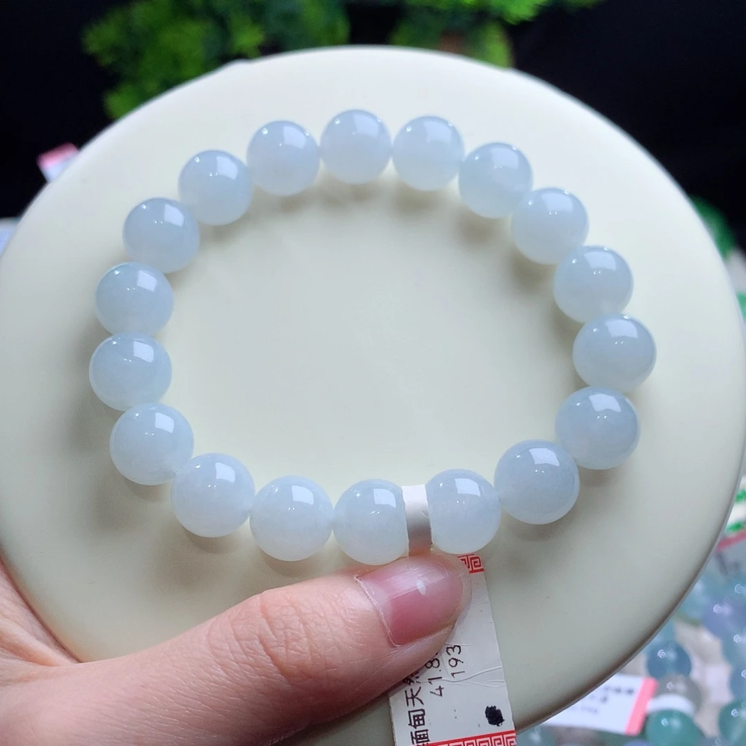 翡翠未镶嵌手串卡11
