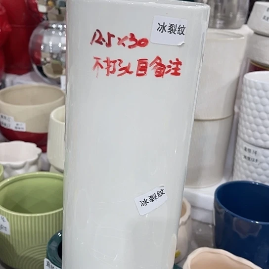 多肉绿植陶瓷花盆9.9包邮，有孔