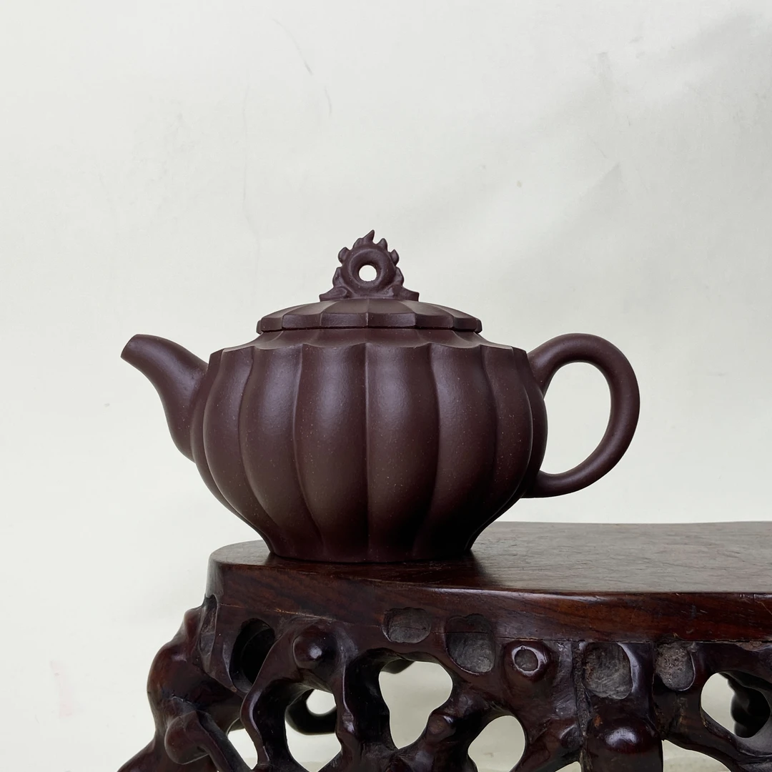 宜兴手工紫砂壶 GPQ4352-3（李进开）