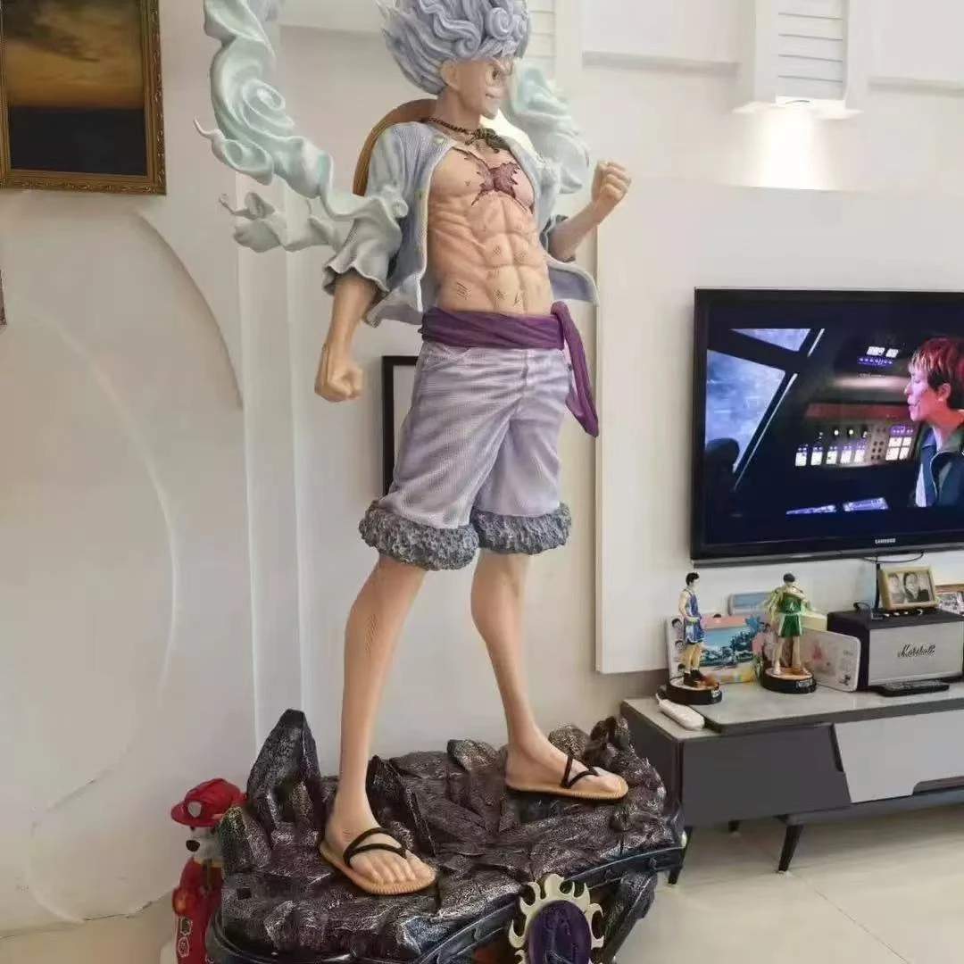 海贼王1/1尼卡路飞 五档路飞雕像模型 高2.39米