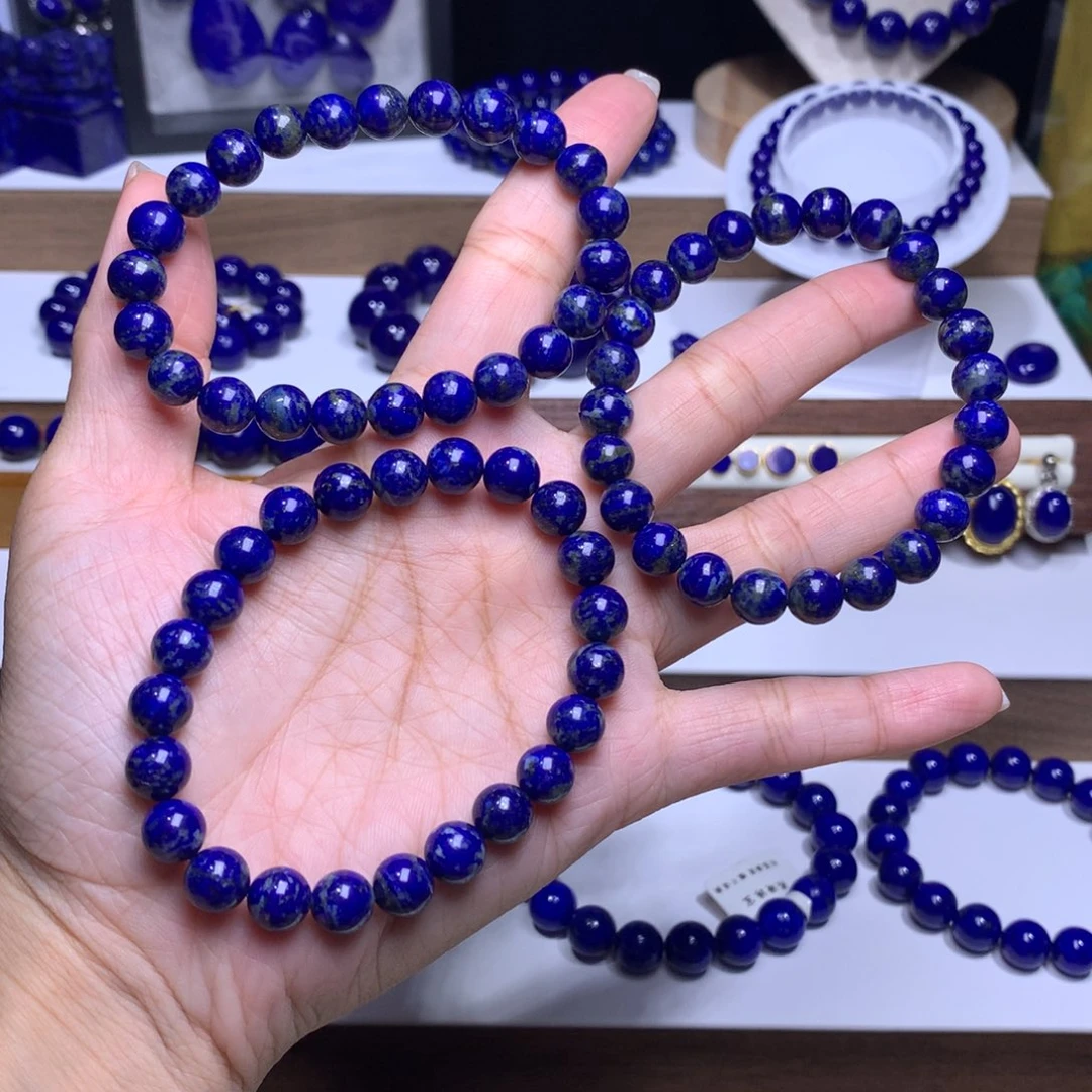 青金石未镶嵌福利手串#多样性发其一#8.5mm