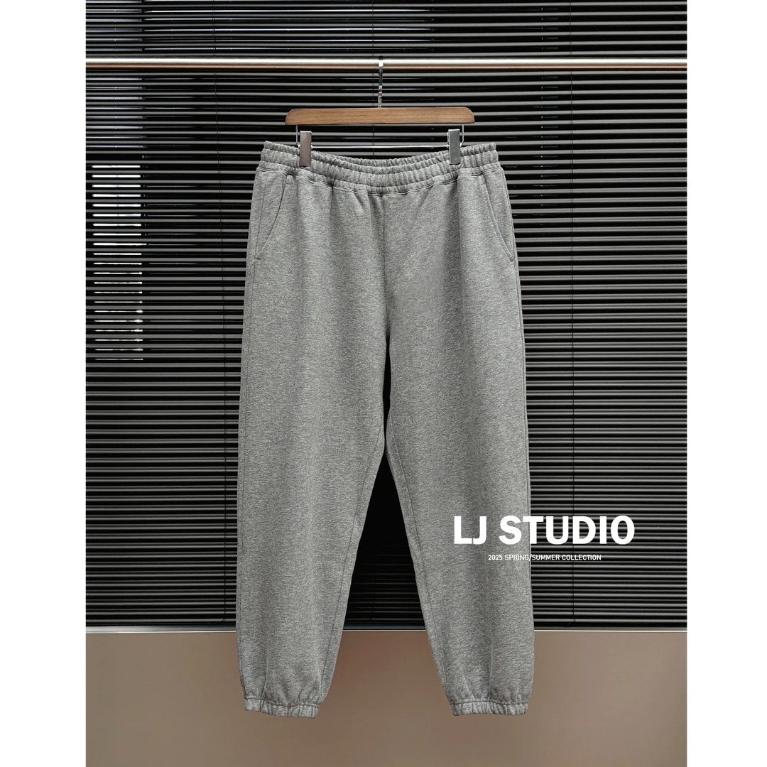 L.JIN 日系BMS束脚卫裤. Basic pants 秋季基础净版通勤. 16458