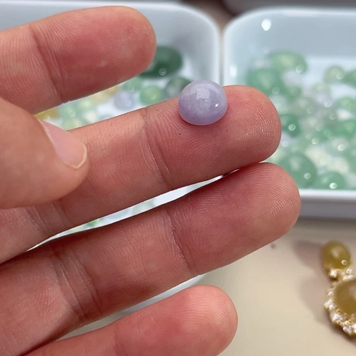 翡翠裸石缅甸A货翡翠