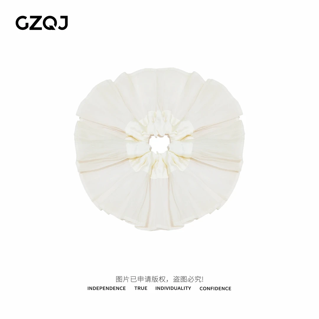 老琴私服 韩系小众时尚设计感休闲气质花发圈头花 2238