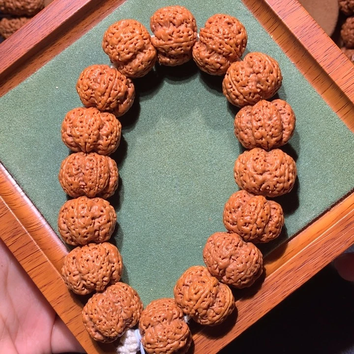 金刚菩提手串22+定制款麒麟梅花