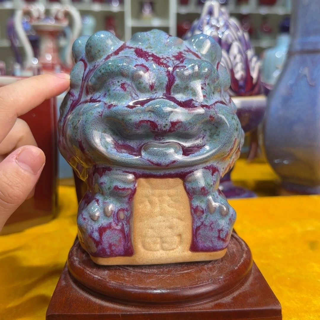摆件郑家钧窑摆件