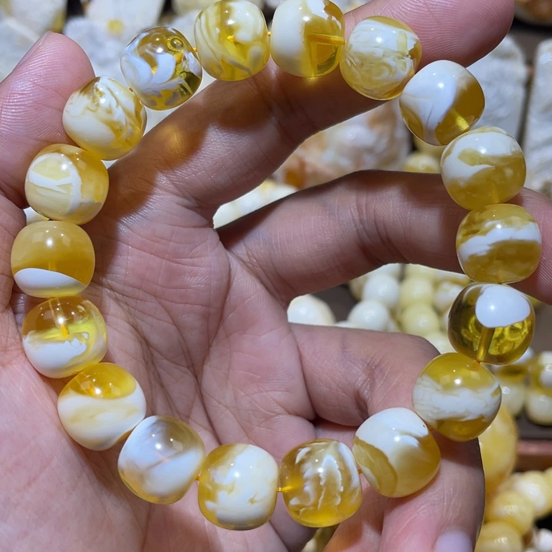 【闪购商品】未镶嵌琥珀裸石12.5