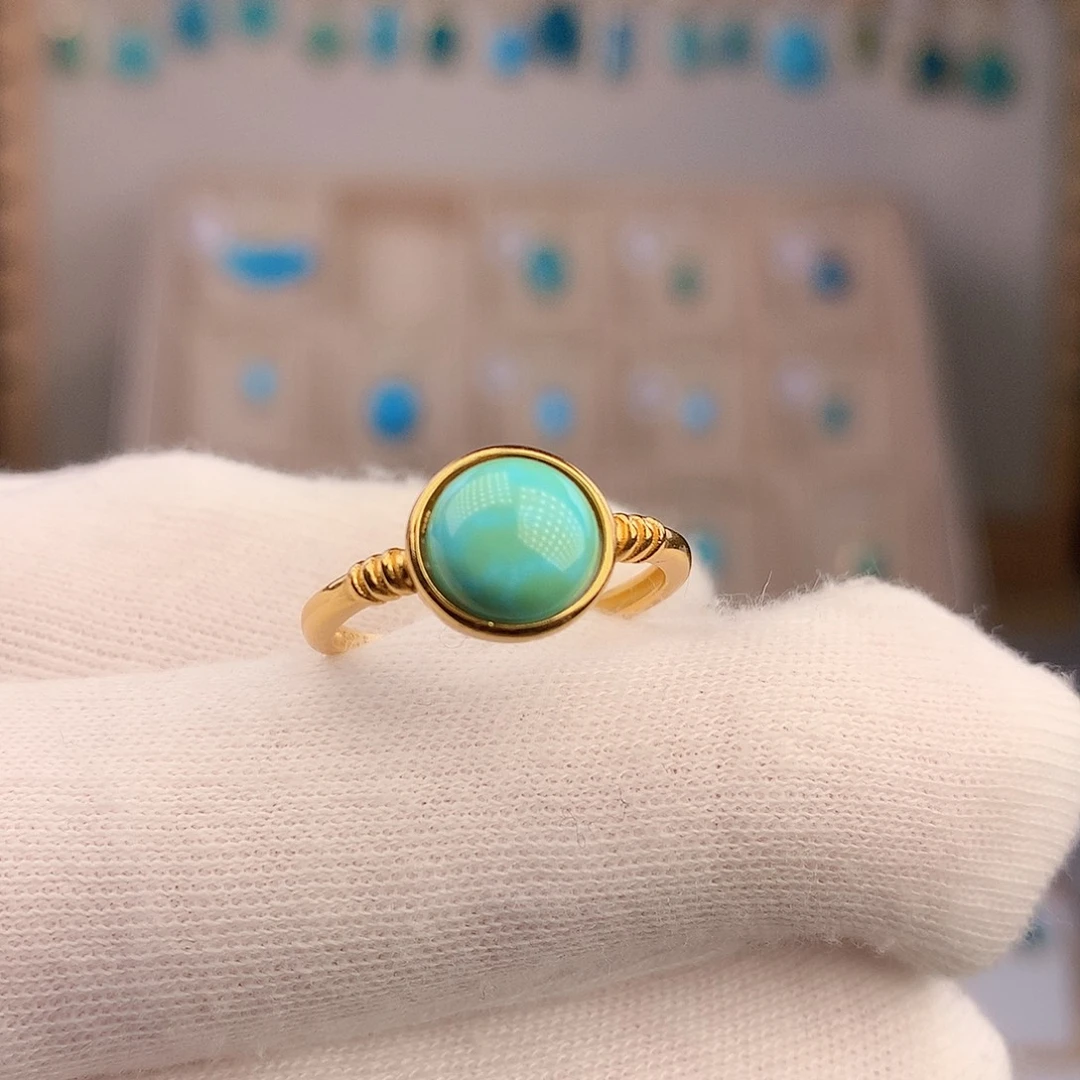 绿松石未镶嵌颈饰