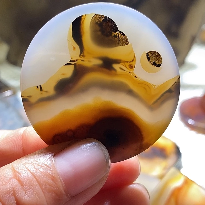 玛瑙/玉髓未镶嵌颈饰