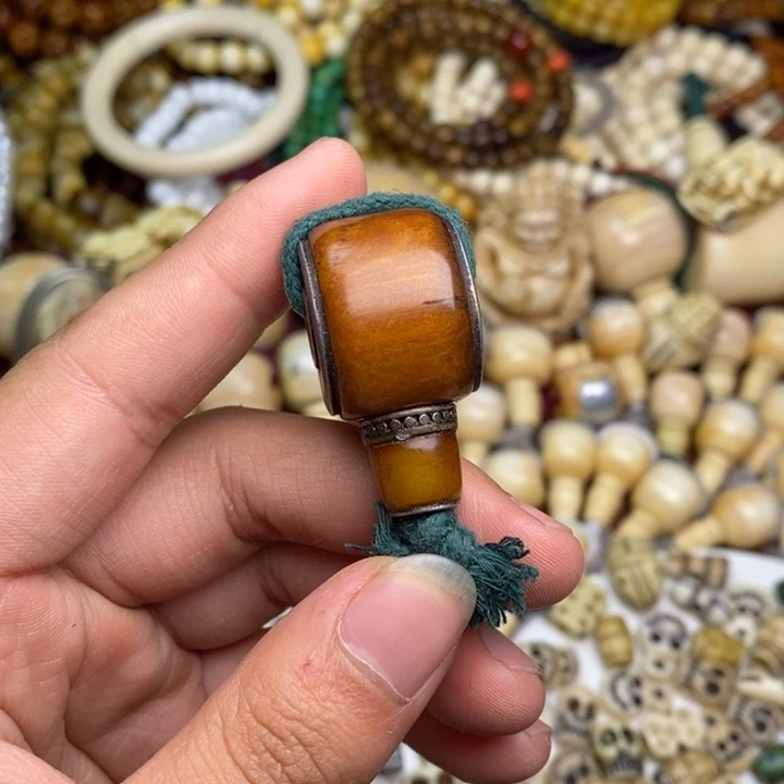 牛骨手串/手链藏传旦珍