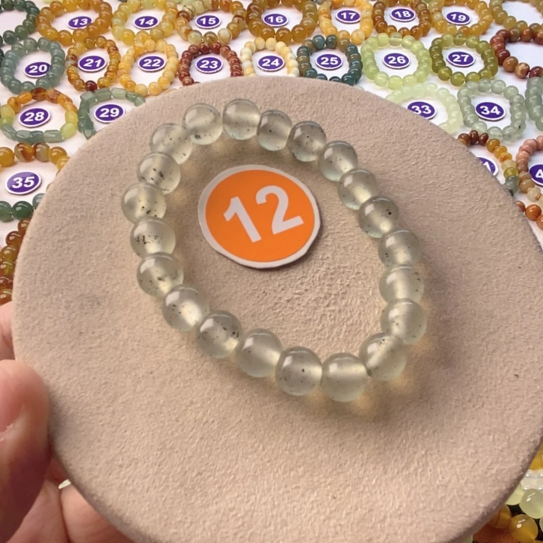 未镶嵌蛇纹石玉手串